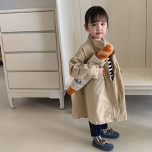 Load image into Gallery viewer, Q90357SE-Children's jacket, medium-length, boys' autumn clothes, girls' windbreaker, 2022 new spring and autumn Korean style baby tops