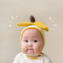 Load image into Gallery viewer, 71716LS-Autumn Korean Banana Shape Printed Bodysuit + Hat