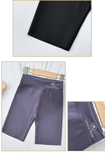 Load image into Gallery viewer, 30701PA- Summer thin high waist outer wear yoga pants five-point shark pants for middle and large children