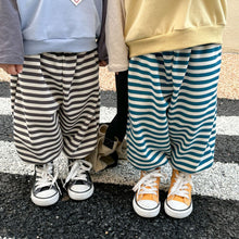 Load image into Gallery viewer, C81285PA-Spring striped children's casual loose bloomers