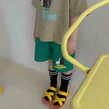 Load image into Gallery viewer, X90269TG-Children's summer suit girls sports 2022 new pure cotton little boy cartoon casual baby short-sleeved two-piece suit