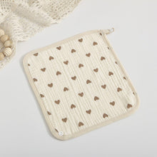 Load image into Gallery viewer, WH3065AC-Korean style 4-layer pure cotton gauze square towel newborn baby towel baby supplies children's handkerchief face wash small square towel