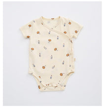 Load image into Gallery viewer, C21427LS-European and American style infant short-sleeved jumpsuit, new male and female baby summer clothes, triangle romper, crawling clothes