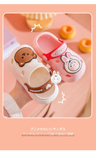 Load image into Gallery viewer, D1002AC-New children's slippers for boys and girls, hole shoes, non-slip soft-soled sandals, baby outdoor slippers with closed toe