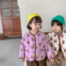 Load image into Gallery viewer, 60067SE-Autumn and winter Korean style lining reversible thick cotton long sleeve jacket
