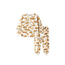 Load image into Gallery viewer, 8771TG-malwee round neck long sleeve children's home two-piece set