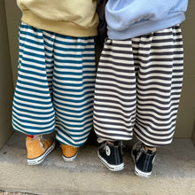 Load image into Gallery viewer, C81285PA-Spring striped children's casual loose bloomers