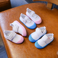 Load image into Gallery viewer, C08AC-White soft-soled children's canvas shoes series