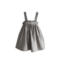 Load image into Gallery viewer, Y6317DS-Summer Forest Embroidery Suspender Dress + Hat Two-piece Set