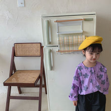 Load image into Gallery viewer, Q90966SE-Children's long-sleeved floral shirt boys 2022 new spring and autumn clothes fashionable street girls shirt baby tops