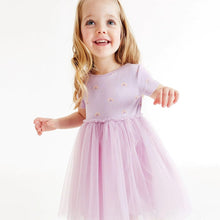 Load image into Gallery viewer, S1561DS-Little maven summer mesh breathable cute girl dress