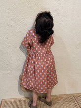 Load image into Gallery viewer, X82071DS-Summer lapel pure cotton floral dress