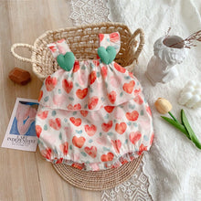 Load image into Gallery viewer, 2302298LS-Fashionable thin baby girl sling bodysuit