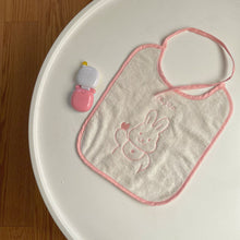 Load image into Gallery viewer, 2021524AC-Korea ins children's embroidered bib wash scarf super soft face towel travel towel cute bear saliva towel