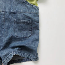 Load image into Gallery viewer, 1127LS-Soft denim ~ Korean children's clothing summer children's denim suspender shorts boys and girls adjustable jumpsuit