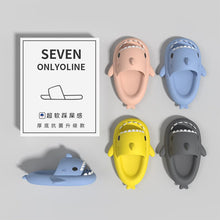 Load image into Gallery viewer, (Children's) AC8662-Thick-soled shark EVA slippers for home children's parents and children, non-slip soft-soled baby sandals, indoor children's sandals and slippers for summer