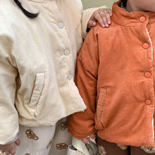 Load image into Gallery viewer, D91158SE-Autumn and winter corduroy plus velvet thickened button long-sleeved jacket