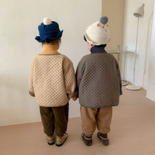 Load image into Gallery viewer, D91056SE-Reversible quilted long-sleeved double-pocket button-down jacket for autumn and winter