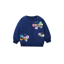Load image into Gallery viewer, C1115SE-Little maven butterfly pattern long-sleeved cotton children's top