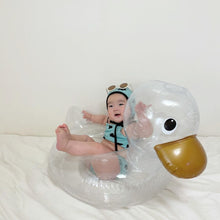 Load image into Gallery viewer, WH70410AC-ins Internet celebrity transparent duck sitting circle children's swimming circle