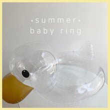 Load image into Gallery viewer, WH70410AC-ins Internet celebrity transparent duck sitting circle children's swimming circle