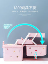 Load image into Gallery viewer, 9356AC-Children's hair accessories storage box, makeup, cute hair rope jewelry box