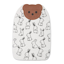 Load image into Gallery viewer, WH101903AC-ins Korean version of pure cotton baby sweat wipes pad back towel