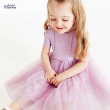 Load image into Gallery viewer, S1561DS-Little maven summer mesh breathable cute girl dress
