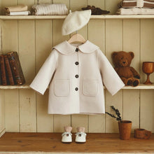 Load image into Gallery viewer, Y7335SE-Large lapel single-breasted high-end baby coat (pre-sale and delivery in early December)