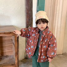 Load image into Gallery viewer, D91103SE-Autumn and winter bear long-sleeved double pocket jacket