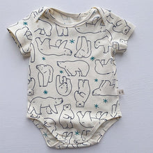 Load image into Gallery viewer, 6095LS-Summer Polar Bear Print Bodysuit