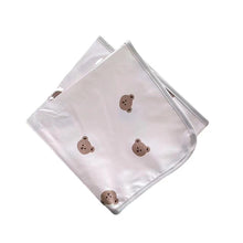 Load image into Gallery viewer, WH72502AC-Korea ins baby diaper pad waterproof washable anti-diabetic mattress baby leak-proof bear overnight bed sheet