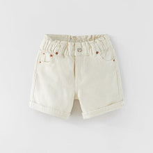 Load image into Gallery viewer, 8470PA-malwee summer wear European and American children's comfortable elastic waist casual shorts
