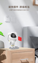 Load image into Gallery viewer, 51501AC-Creative astronaut starry sky projection lamp full of stars projection atmosphere
