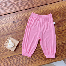 Load image into Gallery viewer, 3217PA-Children's summer anti-mosquito pants 2022 new Korean version children's clothing ins baby multi-color shaking pants baby cotton pants