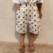 Load image into Gallery viewer, X82023PA-Summer casual loose full print beach 5-point pants