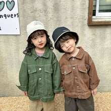 Load image into Gallery viewer, C81119SE-Spring and autumn loose buttoned denim jacket