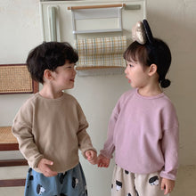 Load image into Gallery viewer, D91026SE-Children's sweatshirt waffle boy autumn clothes 2022 new spring and autumn Korean version girl casual long-sleeved baby top