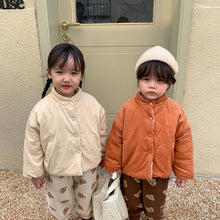 Load image into Gallery viewer, D91158SE-Autumn and winter corduroy plus velvet thickened button long-sleeved jacket