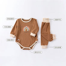 Load image into Gallery viewer, <Taiwan Pavilion> D23269LS-Autumn and winter German velvet warm base layer with bodysuit + trousers + hat cover