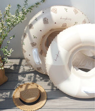 Load image into Gallery viewer, 666AC-Summer Korean version of bear color matching swimming ring for baby beginners