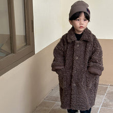 Load image into Gallery viewer, D83292SE-Medium-length coat for boys and girls