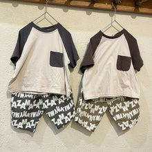 Load image into Gallery viewer, X81962PA-Summer thin casual loose cotton full version of English print shorts