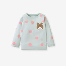 Load image into Gallery viewer, 55020SE-Little maven cotton bear rabbit long-sleeved top