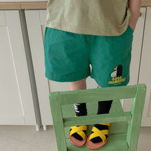 Load image into Gallery viewer, X90269TG-Children's summer suit girls sports 2022 new pure cotton little boy cartoon casual baby short-sleeved two-piece suit