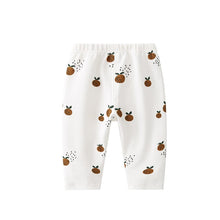 Load image into Gallery viewer, 6897PA-Spring and Autumn Organic Cotton Fruit Print Baby Leggings