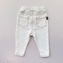 Load image into Gallery viewer, WH112105PA- Spring and Autumn knitted imitation denim casual trousers