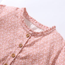 Load image into Gallery viewer, S1876DS-Summer European and American style short-sleeved floral button-down dress