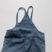 Load image into Gallery viewer, 1127LS-Soft denim ~ Korean children's clothing summer children's denim suspender shorts boys and girls adjustable jumpsuit