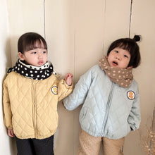 Load image into Gallery viewer, D91118SE-Autumn and winter Korean version of children's thickened velvet diamond pattern long-sleeved jacket
